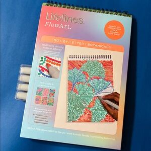 Lifelines FlowArt - DOT-BY-LETTER / Botanicals Meditation